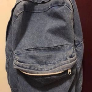 American Apparel Denim Backpack